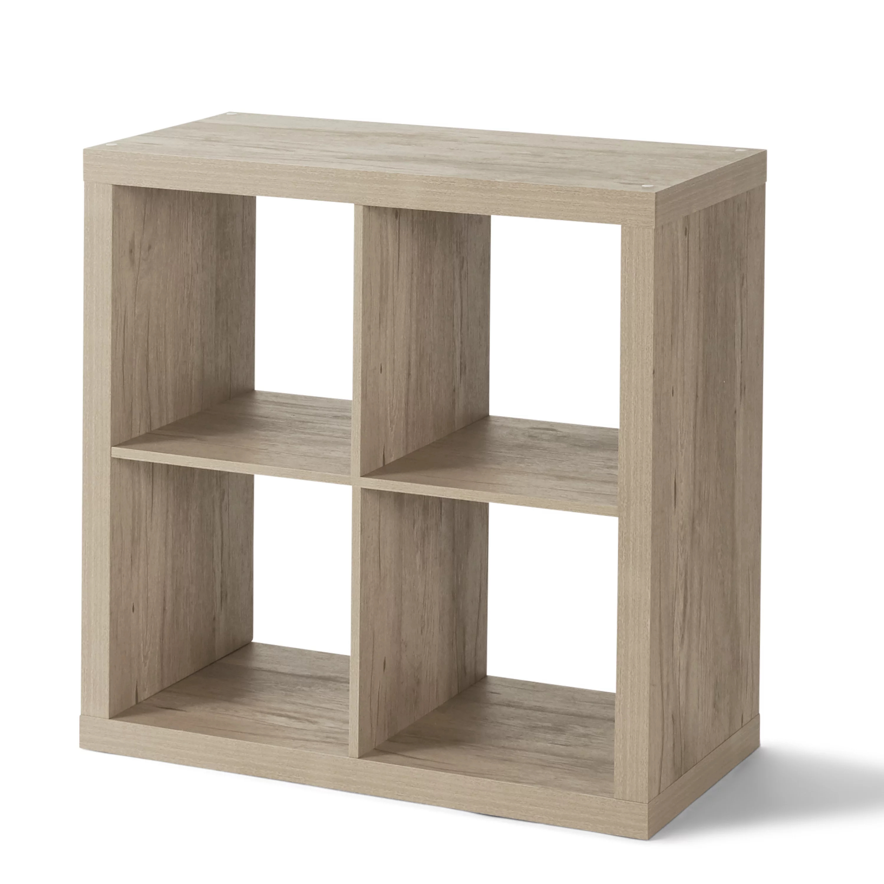 Better Homes & Gardens 4-Cube Storage Organizer, Natural - image 3 of 12