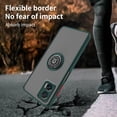 thumbnail image 5 of Case for Motorola Edge 30 Neo Case with Stand, Compatible with Magnetic Car Phone Mount, Ultra Slim Motorola Edge 30 Neo Phone Case for Women Men Shockproof Protective Cases Cover (Dark Green), 5 of 14