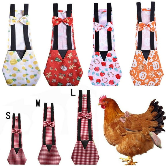 GooseDuckChicken SML Adjustable Pet Cloth Diaper Poultry For Pet