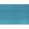 thumbnail image 1 of Ahgly Company Indoor Rectangle Solid Light Blue Modern Area Rugs, 6' x 9', 1 of 4