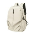 thumbnail image 1 of Tachiuwa Laptop Backpack Adjustable Strap Zipper Closure Carry on Bag Travel Backpack White, 1 of 9