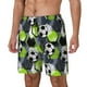 thumbnail image 1 of Balery Football Bañador para hombre, shorts de playa de secado rápido con entrepierna y forro de compresión-Medium, 1 of 6