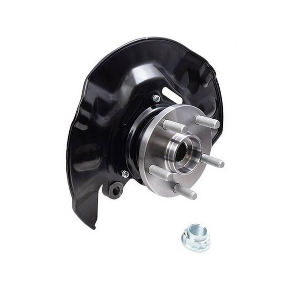 Front Right Steering Knuckle - Compatible with 2003 - 2008 Toyota Corolla Sedan 4-Door 1.8L 4-Cylinder Naturally Aspirated DOHC GAS 2004 2005 2006 2007