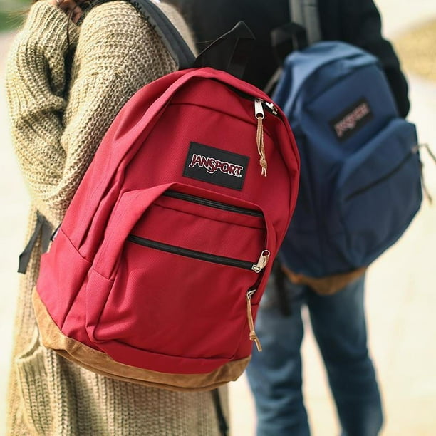 JanSport Jasper Classic Mochila Hombres Y Mujeres Con El Mismo Parrafo Estudiante Bolsa De La Escuela Lateral