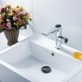 thumbnail image 2 of Pop-Up Bathroom Sink Drain with Overflow Matte Black, 2 of 8