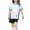 White, variant on Cethrio Girls Outfit Sets, Basketball Quick-dry Summer T-shirts and Shorts Sets Red Size 10-12
