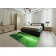 thumbnail image 5 of Ahgly Company Machine Washable Indoor Rectangle Transitional Dark Green Area Rugs, 5' x 8', 5 of 7