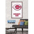 thumbnail image 3 of MLB Cincinnati Reds - Logo 17 Wall Poster, 22.375" x 34", Framed, 3 of 5