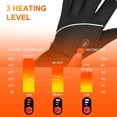 thumbnail image 6 of SAVIOR HEAT Heated Gloves for Men Women, Rechargeable Electric Heated Leather Skiing and Snowboarding Gloves, 6 of 12