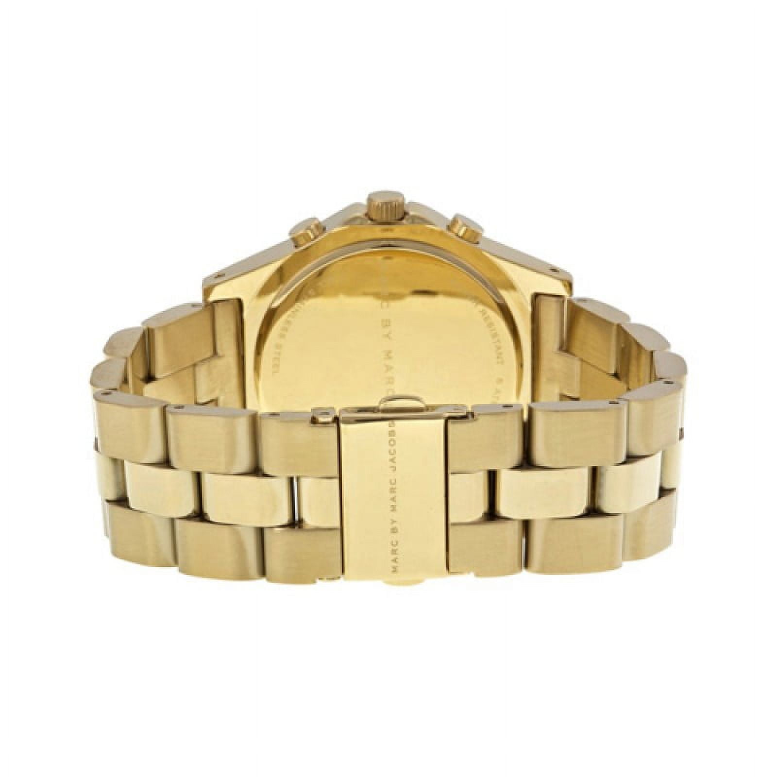 Marc Jacobs Women's MBM3309 'Blade' Chronograph Gold-Tone