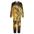 thumbnail image 4 of Goosebumps Hooded Union Suit One Piece Pajama Outfit PJs Sleepwear, 4 of 7
