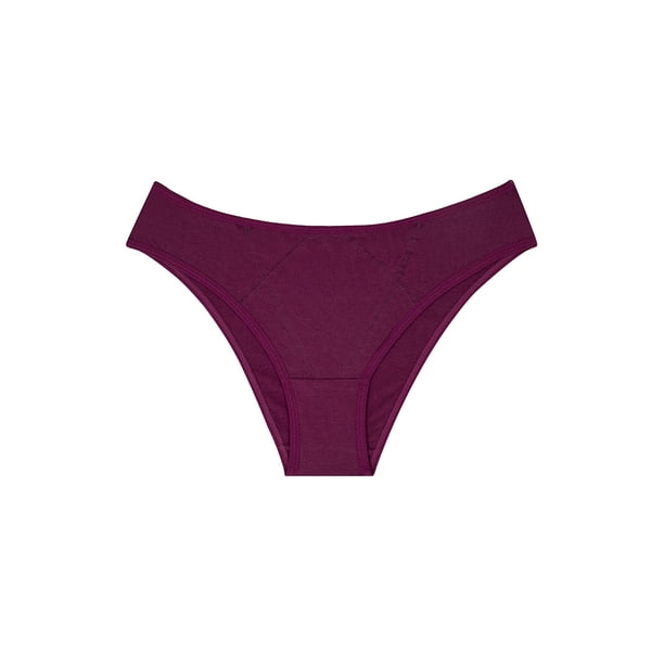 Panty Tanga Algodón Diane & Geordi 6009 Violeta Oscuro