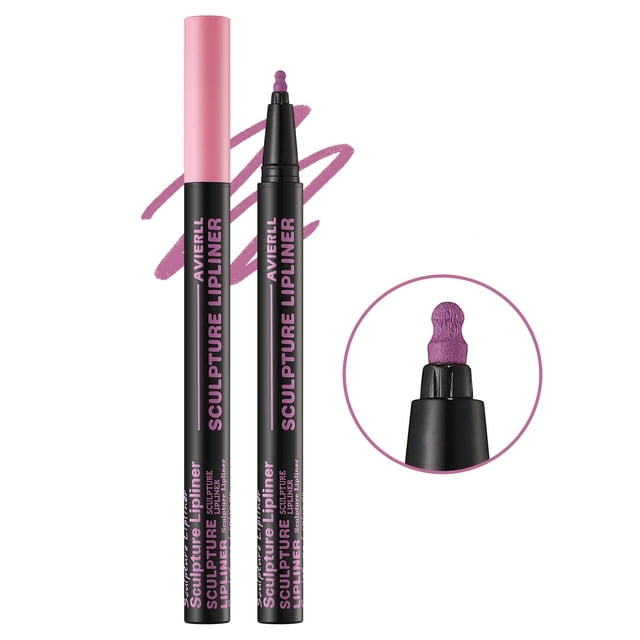 Delineador de labios líquido mate con punta de calabaza, color nude mate, resistente al agua, lápiz labial rojo brillante, 0,6 ml