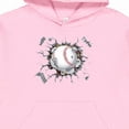 thumbnail image 3 of Inktastic Baseball Breakthrough Youth Hoodie Sweatshirt, 3 of 4
