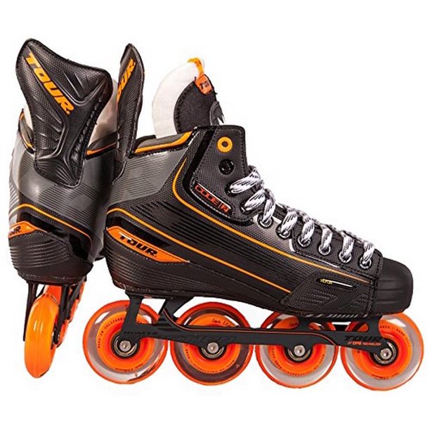 Tour Hockey Mens CODE 2 Sr Inline Hockey Skate, Black