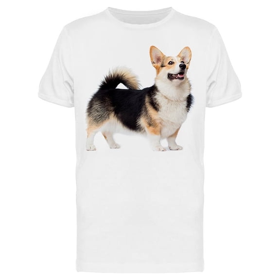 Cute Dog With Lifted Tail Tee Men's -Image by Shutterstock Men's T-shirt