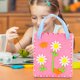 thumbnail image 5 of Kit de bolsos DIY | Juego de manualidades de tela no tejida | Proyecto de costura cosido a mano | Materiales creativos para pegar y decorar | Lavable duradero brillante | 1 juego de suministros, 5 of 6