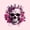 Hot Pink, variant on Erosebridal Skull Bone Blackout Curtains, Gothic Halloween Window Curtains Pack of 2 (38x45 Each), Black White