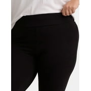 Terra & Sky Womens Plus High Waist Full Length Leggings, Sizes 0X-5X