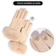 thumbnail image 4 of Guantes de invierno para mujer, guantes de nieve de cachemira con pantalla táctil, guantes térmicos cálidos de invierno para ciclismo para mujer 1038, 4 of 5