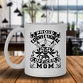 thumbnail image 2 of Proud Correctional Officer Mom Coffee Mug, Ceramic Mug, White Tea Mug 11 oz, 2 of 3