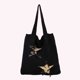 thumbnail image 3 of Bolso de mano de ganchillo para mujer bolso de compras plegable multifuncional de gran capacidad, 3 of 5