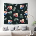 thumbnail image 2 of Daiia Baby Sloths Sleeping Pattern Tapestry 60x51 Inches Wall Hanging Tapestry Artistic Wall Hanging Bedroom Wall Decor Living Room Tapestry Dorm Room Decor, 2 of 9