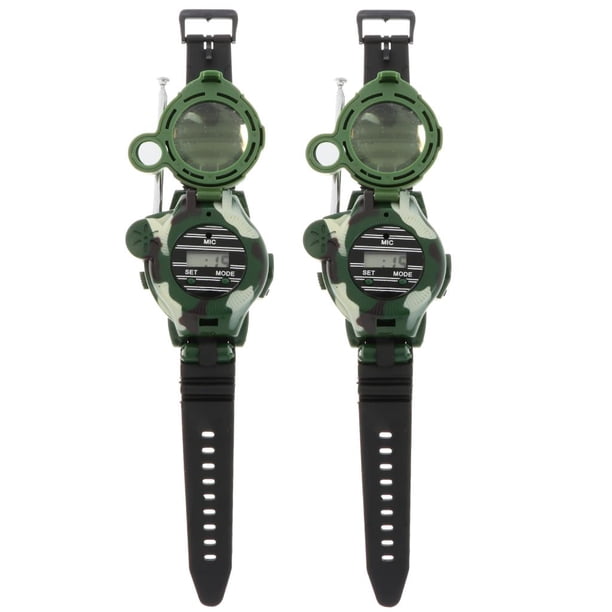 Reloj Walkie Talkie, Reloj de muñeca, Juguete interfono, Radio bidireccional, Juegos al aire libre, Juguete para niños