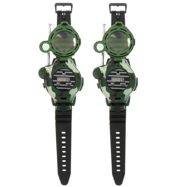 Reloj Walkie Talkie Sunnimix Radios Bidireccionales para Niños 2 Piezas