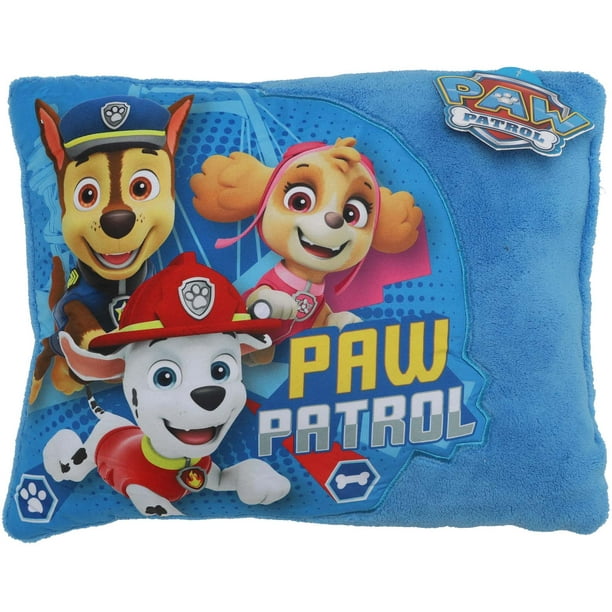 paw patrol teepee pillow and slumber set