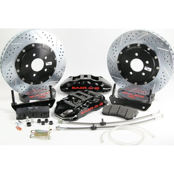 Baer Brakes 4261083B 14" Extreme Front Brake Kit - Black