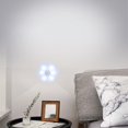 thumbnail image 2 of Aplique LED hexagonal Panel de control remoto celular modular Li, 2 of 5