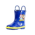 thumbnail image 2 of Botas Lluvias Niño Hule Plastico M-PW129503 Talla 17 cm Azul Rey, 2 of 5