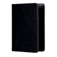 thumbnail image 2 of 1Pc Black Leather Multi-Card Slot Passport Protection Booklet, "Stylish Leather Passport Wallet Available in Nine Gorgeous Colors for Seeking Functionality and Fashion", 2 of 4