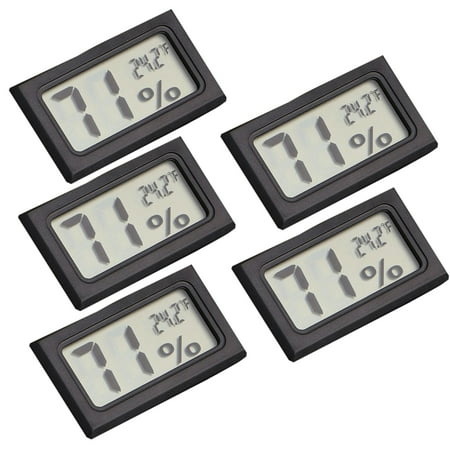 

Follure ±1°Mini Electronic Digital LCD C Thermometer Tester Tool 5PCS