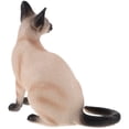 thumbnail image 4 of Miangastore Cat Model Multi Color Sitting Siamese Cat Pose 1Pcs for Bedroom, 4 of 8