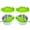 Green, variant on Effortlessly Strain Your Food with Our Snap-On Heat-Resistant Silicone Kitchen Strainer (2-Pack)