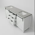 thumbnail image 5 of Lexora Home Marsyas 80" Quartz Top Double Vanity with Sinks in White, 5 of 8
