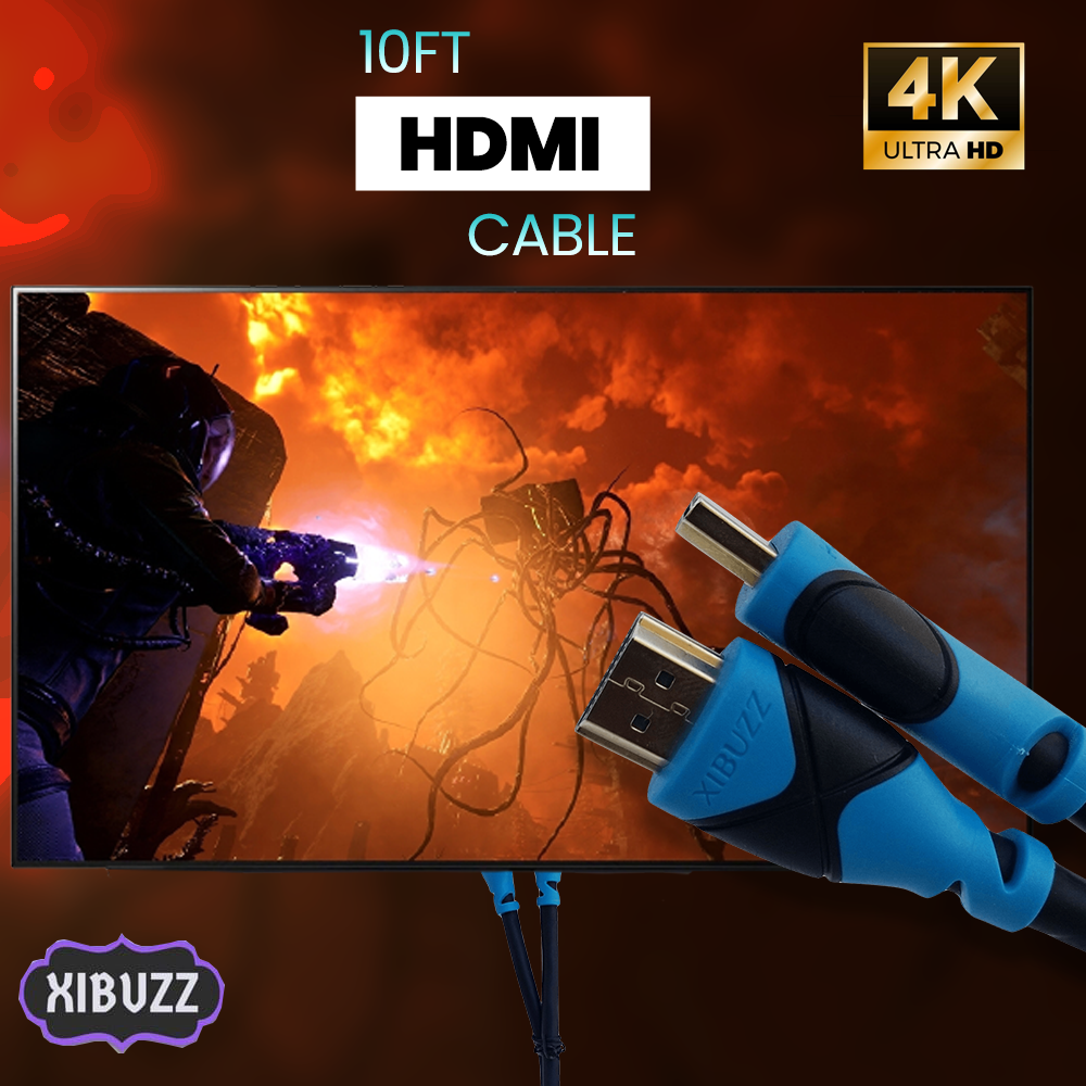 HDMI Cable 40Foot 4k HDMI Cord 10Gbps high speed 4K 40Ft60HZ,1080p U