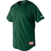 Rawlings Adult Short Sleeve Jersey | Dark Green | MED