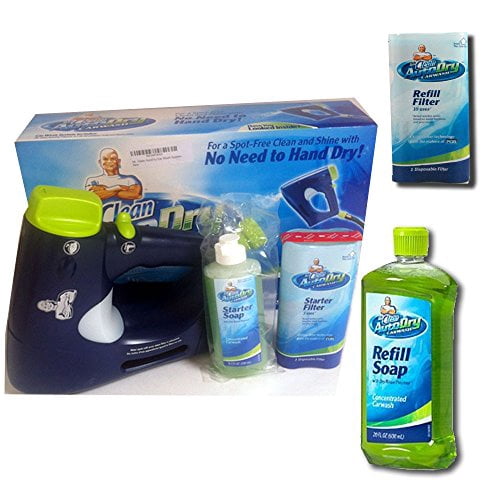 Mr Clean Autodry Carwash System With Refill Supplies Package Walmart Com Walmart Com