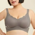 thumbnail image 4 of LEWKW Womens Comfort Bra Breathable Smooth Soft Full Coverage Bras Supportive Lifting Wire Free Bras Everyday Lightweight Wireless Bras Seamless Lift, 4 of 4