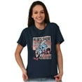 thumbnail image 3 of Smurfs Concert Poster 80s Cartoon Men's Graphic T Shirt Tees Brisco Brands S, 3 of 4