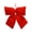 L64, variant on WWG Fabric Hanging Bow Decoration, Dimensional Christmas Tree Bow Ornament, Holiday Ribbon Bow with Hanging Loop, Reusable Wreath Garland Accessory, for Christmas Tree Entryway Window Fireplace