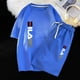 thumbnail image 4 of Conjunto de dos piezas de marca de verano con diseño de gofres para hombre, camisetas, pantalones cortos, traje deportivo, conjunto de jogging, chándal informal para hombre, conjunto masculino, 4 of 5