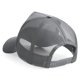 thumbnail image 2 of Beechfield - Gorra/Visera hombre/chico Media tejido de abeja transpirable  (Paquete de 2) (Gris Grafito/Gris Grafito), 2 of 3