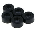 thumbnail image 4 of 5 Pack 38x19mm Round Rubber Bumpers Black Feet Spacers for Electronics, Computer Equipment, Speakers, Car Truck Bug Deflector, Furniture, Cabinet Door, 4 of 7