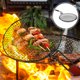 thumbnail image 2 of Cesta de acero al carbono para asar verduras, alimentos al aire libre, freír, 2 of 6