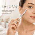 thumbnail image 5 of Stainless Steel Facial Razor with 3 Replacement Blades, Reusable Dermaplaning Tool for Peach Fuzz Removal and Gentle Exfoliation, 5 of 7