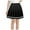 Black, variant on Fsqjgq Skirt for Women Tennis Trendy Casual Pleated Skirts Female High School Solid Color High Waist Knee Pleated Miniskirt Black Tennis Skirt White Mini Skirt Business Casual Skirt S